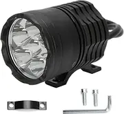 12 80V 60W IP67 Universal Super Bright LED Headlamp Spotlight Ideal for Motorcycle Electromobile with 360 Degree Rotatable Design Fully Sealed Super Thick Aluminum Alloy Heat