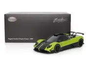 Almost real 1/18 Pagani Zonda Cinque Coupe 2009 Orange/White Diecast Car Model