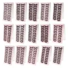 False Eyelashes Fluffy-Faux Mink-Lashes Wispy Lash Long Sexy Volume Fake Eyelash
