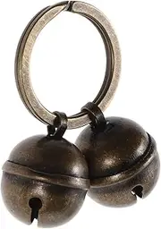 VERDANVERSE 1set Pet Collar Bells Multi-function Metal Bells for Cats Dogs Compact Design Stylish Pet Accessory Great for Training and Safety