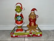 How The Grinch Stole Christmas Blow Mold And Dog Max 2 Piece IN HAND FUNCTIONAL