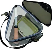 Fishing Bait Bucket - Folding Live Bait Container with Aeration Hole | Transparent Organize for Hiking Fishing Camping Traveling Boating