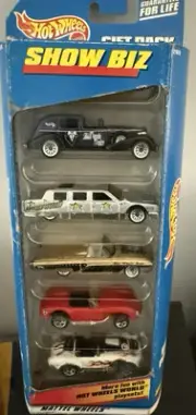 Hot Wheels 1998 Show Biz 5-Piece Gift Pack