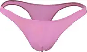 [Generic] Leather Costume Light Beach Pants Vertical Stripe Print Household Pants Quick Drying Underwear Exotic Beef Sticks