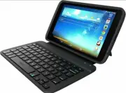 NEW ZAGG Ultra-thin Keys Folio Case Bluetooth Keyboard for LG GPAD 8.3 LTE Black