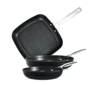 Fry Pan & Grill Set, 3 Piece