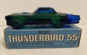 Vintage Avon Thunderbird ‘55 Car Bottle Decanter Deep Woods After Shave 2 Fl Oz