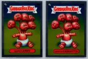 2023 Chrome Garbage Pail Kids #249a/b Many Lenny/Lotta Carlotta GPK (2) Card Lot
