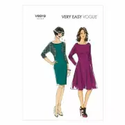 Vogue Sewing Patterns 8919 Misses Pullover Dress Size 8-16