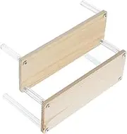 Alipis Display Stand Perfume Wooden Cupcake Display Wood Display Risers Wooden Retail Display Figures Display Small Shelf Stand Display Wooden Shelf Wooden Cake Rack Acrylic Beige