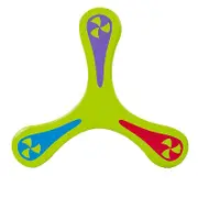 Outdoor Boomerang, Wooden Boomerang, Boomerang V-shaped/Tri-wing Game Outdoor Sports Toy Flying Boomerang For Kids Ages Above 10 years old