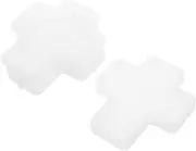 Cross Candle Holder Silicone Mold DIY Aromatherapy Plaster Mold for Creative Candle Making Durable Epoxy Resin Mould for Decorations and Unique Favors