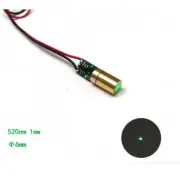 6mm 520nm 1mw/ 5mw Small Size Green Laser Module Point Laser Module