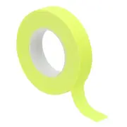 0.6 Inch x 33 Feet Neon Gaffer Cloth Tape, 1 Roll Tape, Yellow