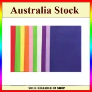 10X EVA Fun Foam Paper Craft A4 Sheets Assorted Colours Art Hand Craft DIY KIDS