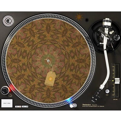 Groove Sonic CORK Slipmat Turntable 12" for DJ Vinyl LP Audiophile