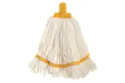 Sabco Professional 350g Premium Grade Microfibre Round Mop Head Yellow