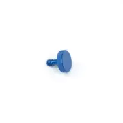 1/4" Aluminum Blue Thumb Bolt Wingnut Screw fr Tripod Camera Armor Cage Rig