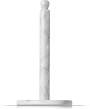 Stand Paper Towel Holder Standard Marble Countertop in White for Kitchen