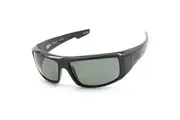 Spy Logan Shiny Black/HD Plus Grey-Green Polarised Men's Sports Sunglasses