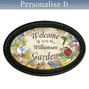 Birds of the Bush Personalised Collector's Plate