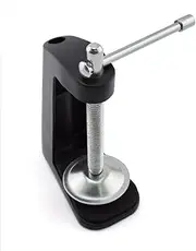 MARRTEUM Heavy-duty Metal Table Mount Clamp C Shape Clip Bracket for Microphone Suspension Boom Scissor Arm Stand Holder with Adjustable Positioning Screw, Fits up to 2.16"/5.5cm Desktop Thickness