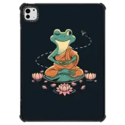 iPad Pro 11-inch (M4) iPad Impact Case Meditation Frog