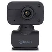 Bonelk Clip-On USB Webcam 1080P Full HD Web Camera w/ Microphone for Computer BK
