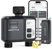 [2026 Upgrade] 1640FT Smart Wifi Sprinkler Timer 2 Zone, Alexa & Google Voice Co