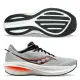 【SAUCONY 索康尼】TRIUMPH 21 男款 2E 寬楦 慢跑鞋(S20882-30 水泥灰 PWRRUN+ 緩衝 避震 10MM)