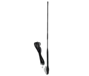 UHF 90cm Black Fibreglass Elevated Feed SABER Antenna