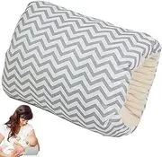 Breastfeeding Pillows, Nursing Pillows Breastfeeding, Cotton Nursing Arm Pillow Skin-Friendly Feeding Pillow Mini Arm Pillow for Breastfeeding Washable Nursing Pillow for Breastfeeding Stripe