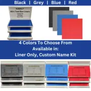 KOBALT Mini Tool Box Liner Set, 4 Colors to Choose, Custom Name Kit, Personalize