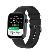 1.8 Inch Tft Screen Bluetooth Smart Watch Support Heart Rate Monitoring & 100+ Sports Modes Black Smart Watches