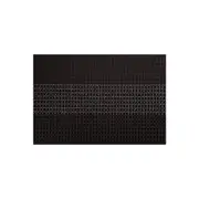 Maxwell & Williams 45x30 cm Table Accents Woven Lurex Placemat - Black