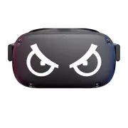 Angry Eyes Funny Vinyl Decal Fits: Oculus Quest Rift PSVR Quest 2 VR Headset