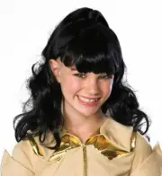 Licensed Bratz Kool Kat DELUXE CHILD LONG BLACK JADE COSTUME WIG
