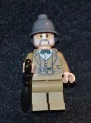 Professor Henry Jones Sr. w/ Umbrella ~ Indiana Jones Lego Collection ~ NEW!