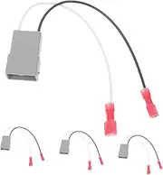 Anneome 4Pcs Car Speaker Wire Harness Adapter Plug Durable Speaker Cable Converter for Easy Installation Compatible with Various Car Models System