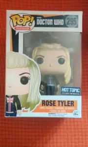 Funko Pop! BBC Doctor Who #295 ROSE TYLER Vinyl Figure Bad Wolf VAULTED Dr Who