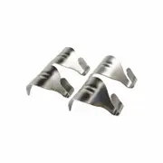 Everhang 24mm Nickel Plated Moulding Hooks - 4 Pack