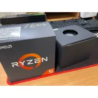 在飛比找蝦皮購物優惠-AMD R5 1600 cpu 含風扇