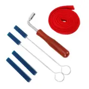 6 Pcs Piano Tuning Kit Piano Tuning Tool Piano Mute Piano Tuner