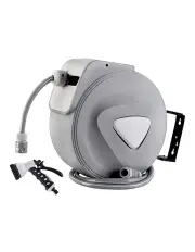 [Green Fingers] 30M Retractable Auto Hose Reel Grey