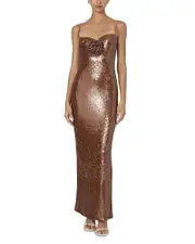 French Connection Beatrice Sequined Gown