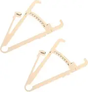 Measure Device 2pcs Caliper Milkgrey Tape and Durable Plastic Construction