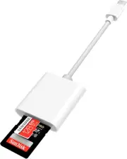 USB C to SD Card Camera Reader for Iphone 16 15, [Mfi Certified] USB C to Memory