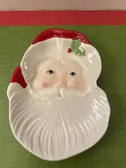 Lenox China Christmas HOLIDAY Santa Clause Spoon Rest NEW