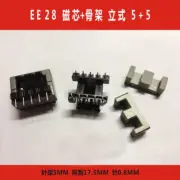 10 Pin Coil Former Robbin EE28 Magnetic Ferrite Core Bobbin Vertical Transformer