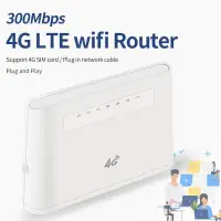 在飛比找露天拍賣優惠-附發票【可打電話版】4G LTE SIM卡 無線路由器R9B